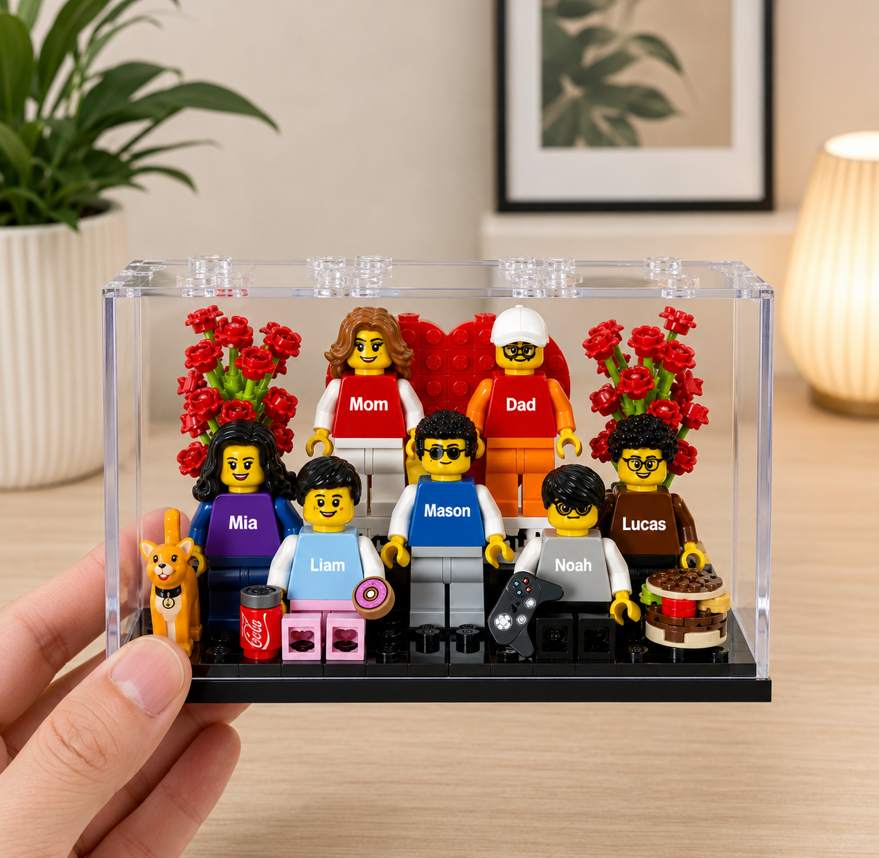 Figuras de Bloques Personalizadas - Especial Familia