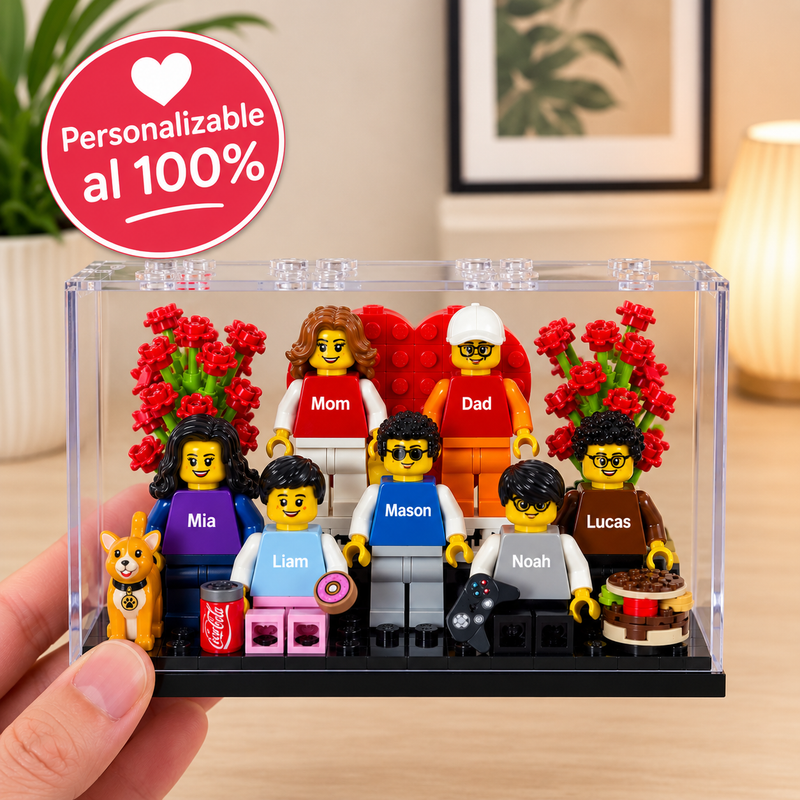 Bloques Personalizados - Figuras Familia