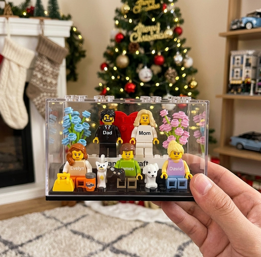 Figuras de Bloques Personalizadas - Especial Familia